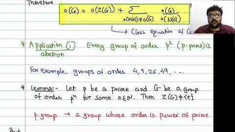 Group Theory Lecture 17