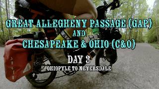 Riding the GAP and C&O Trails - Chapter 3 Ohiopyle to Meyersdale,  PA