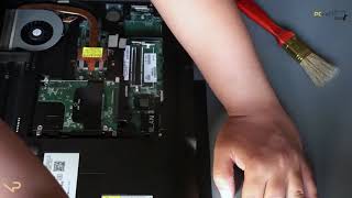 NEC laptop maintenance and ram upgrade