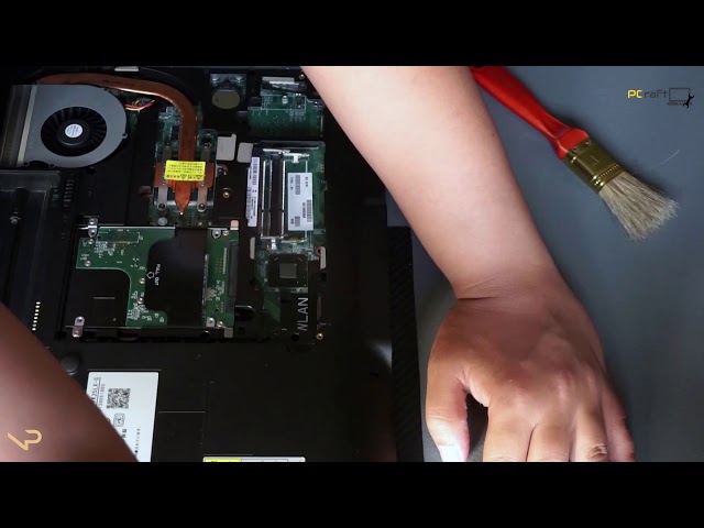 NEC laptop maintenance and ram upgrade - YouTube