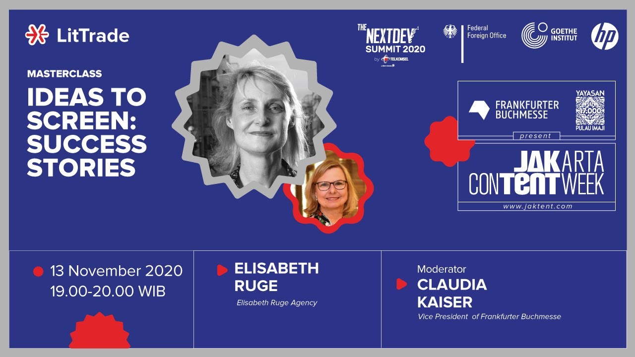 (Masterclass) Ideas to Screen: Success Stories