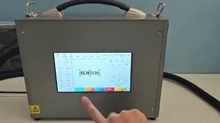 hand hold laser fiber marking machine LMF20