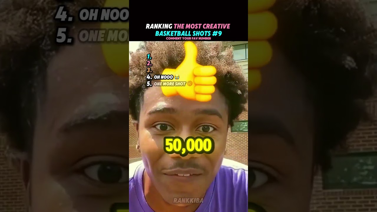 Ranking The Most Creative Basketball Shots Part 9🤯🧡