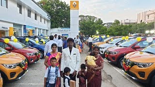 Taking Delivery of Renault Triber on Special Day|Celebration,Exterior,Interior&Driving Video