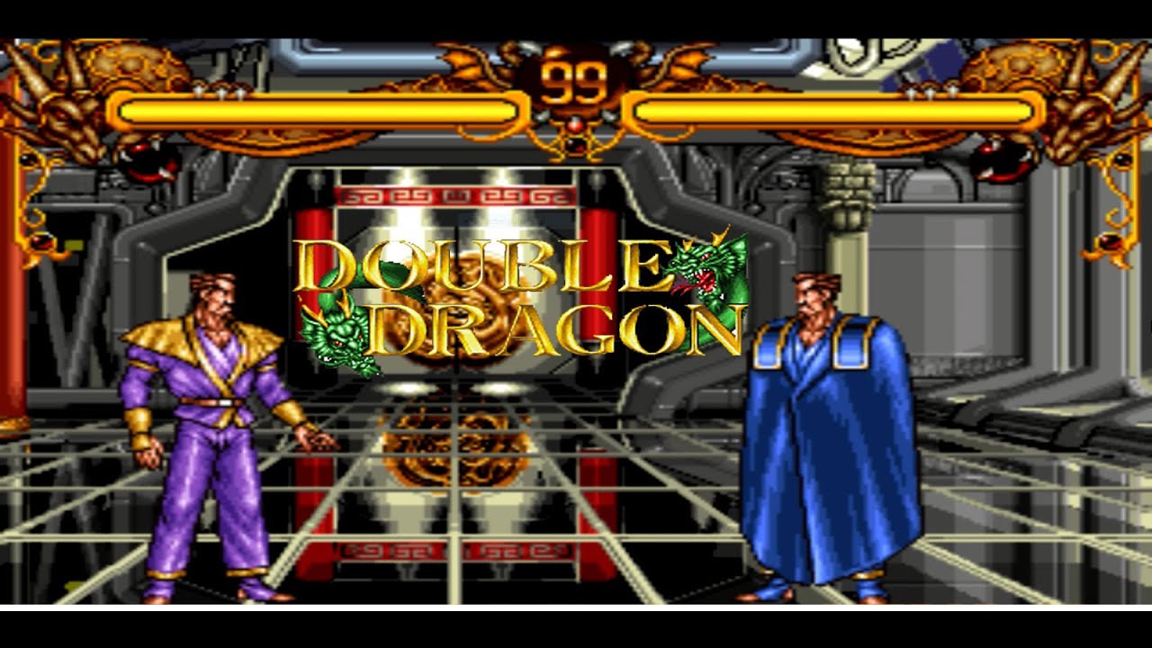 Double Dragon Neo-Geo all Characters and bosses 
