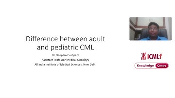 The difference between adult and pediatric CML