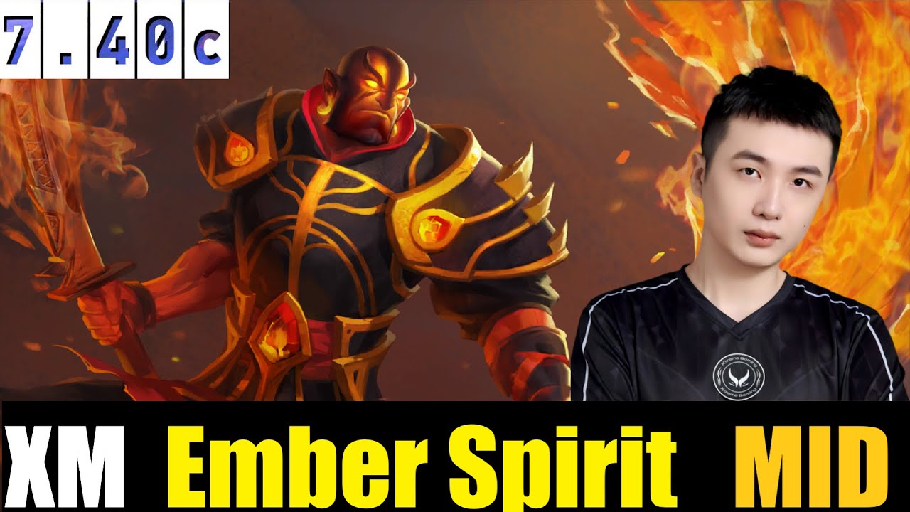🤯 XM [Ember Spirit] MID  - 7.40c - DOTA 2 HIGHEST MMR MATCH