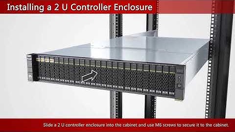Huawei OceanStor Dorado5000 V3 (NVMe) Install a 2U Controller Enclosure
