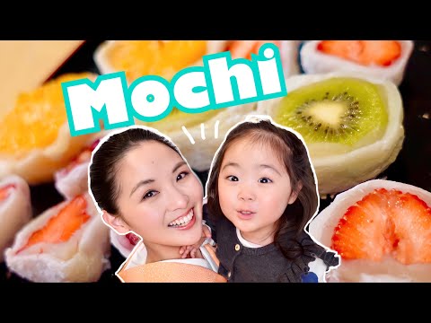 Strawberry Mochi | Fruits Daifuku | Japanese Sweets Recipe