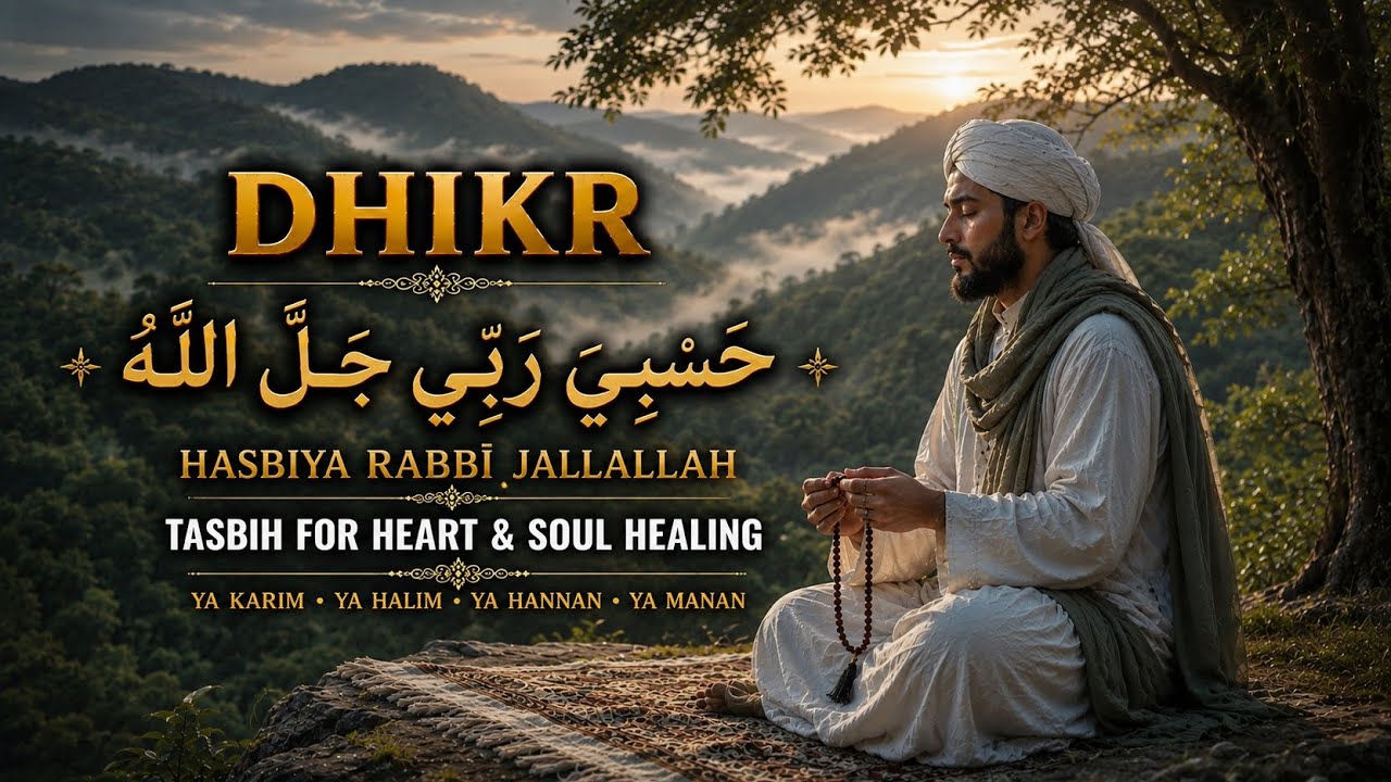 Deep Spiritual Healing Dhikr 🌙 | Peace for the Heart & Soul - YouTube