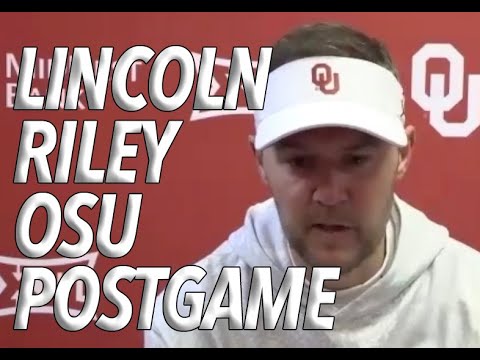 What Lincoln Riley had to say following the Oklahoma Sooners 37 ...