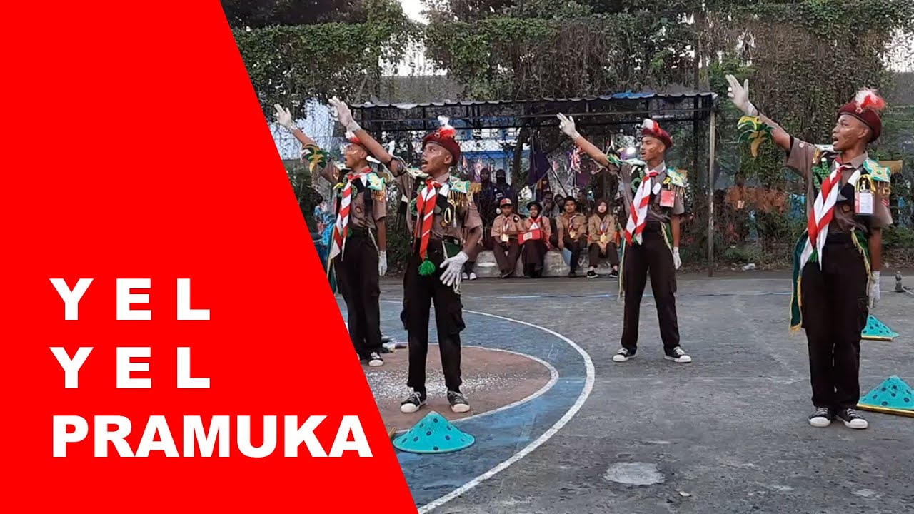 Yel Yel Regu Pramuka Penggalang MTs Negeri 1 Kota Kediri