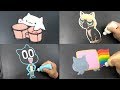 Cats pancake art  bongo cat nyan cat gumball grumpy cat