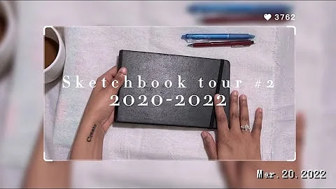 Sketchbook tour 🎨 | It Took Me TWO Years to Finish My First Sketchbook