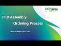 How to place a pcb assembly order at pcbway pcbway website exploration 02