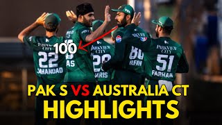 Stan Shaheens Vs Australia Ct Full Highlights Top End T20 2024