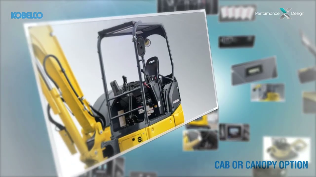 KOBELCO SK45SRX-7 and SK55SRX-7 Showcase - YouTube