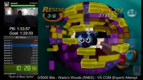 N64 - Tetrisphere - Rescue Speedrun (10-10) - 1:32:15
