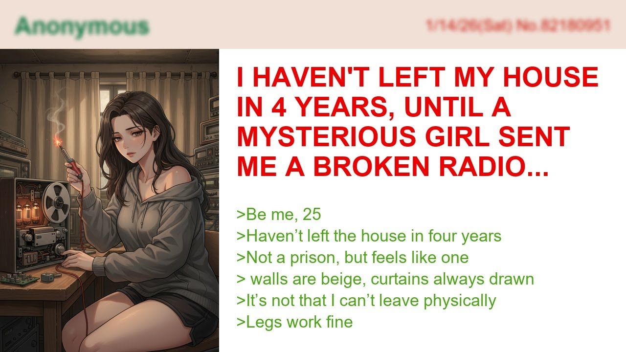 I Haven't Left My House In 4 Years, Until A Mysterious Girl Sent Me A Broken Radio...