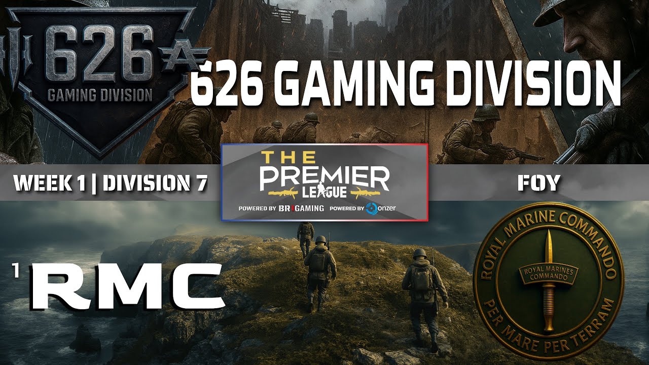 Competitive Console Hell Let Loose | The Premier League S2 | Week 1 D7 | 626 v RMC | Foy