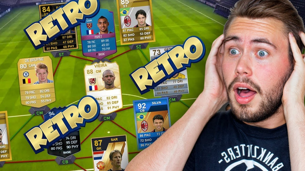 MIJN FAVORIETE FUT TEAM VAN 2010 TOT 2018!! fifa ultimate team 18