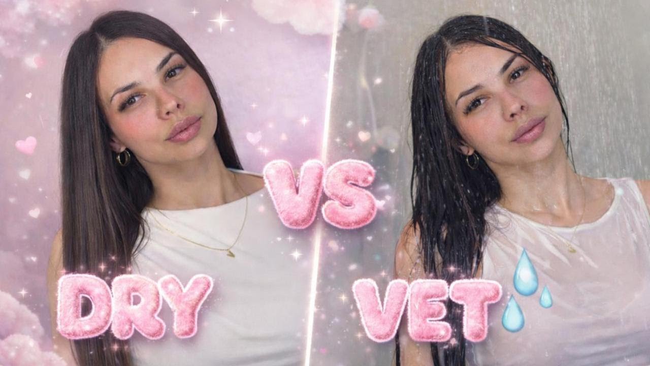 Valentina | DRY vs WET | New Top & Shorts — How Transparent Is It?