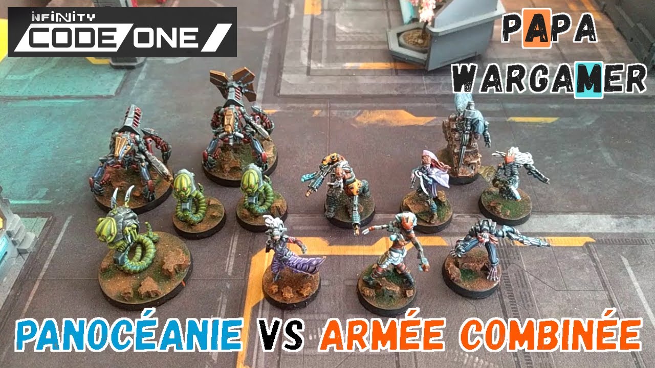 Infinity Code One - Rapport de bataille 2 - Panocéanie VS Armée Combinée