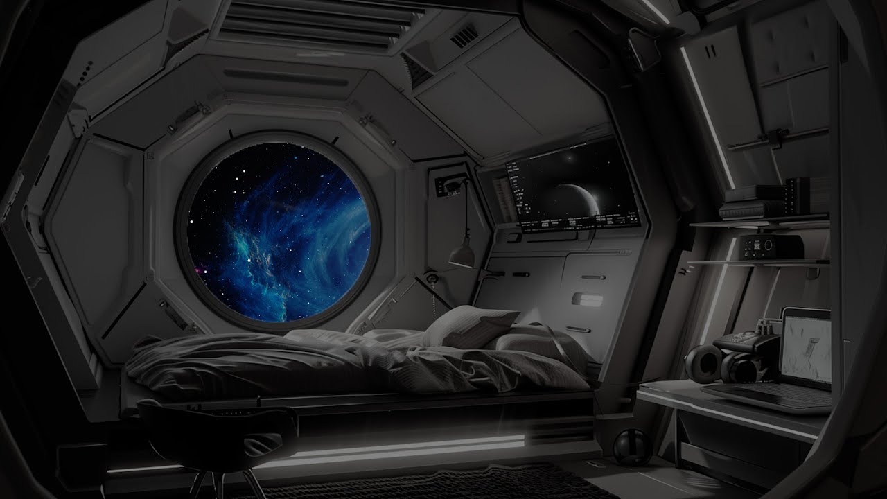 Galactic Sleep Aid - Serene Cosmic Soundscapes for Restful Nights | Brown Noise For Restful Sleep