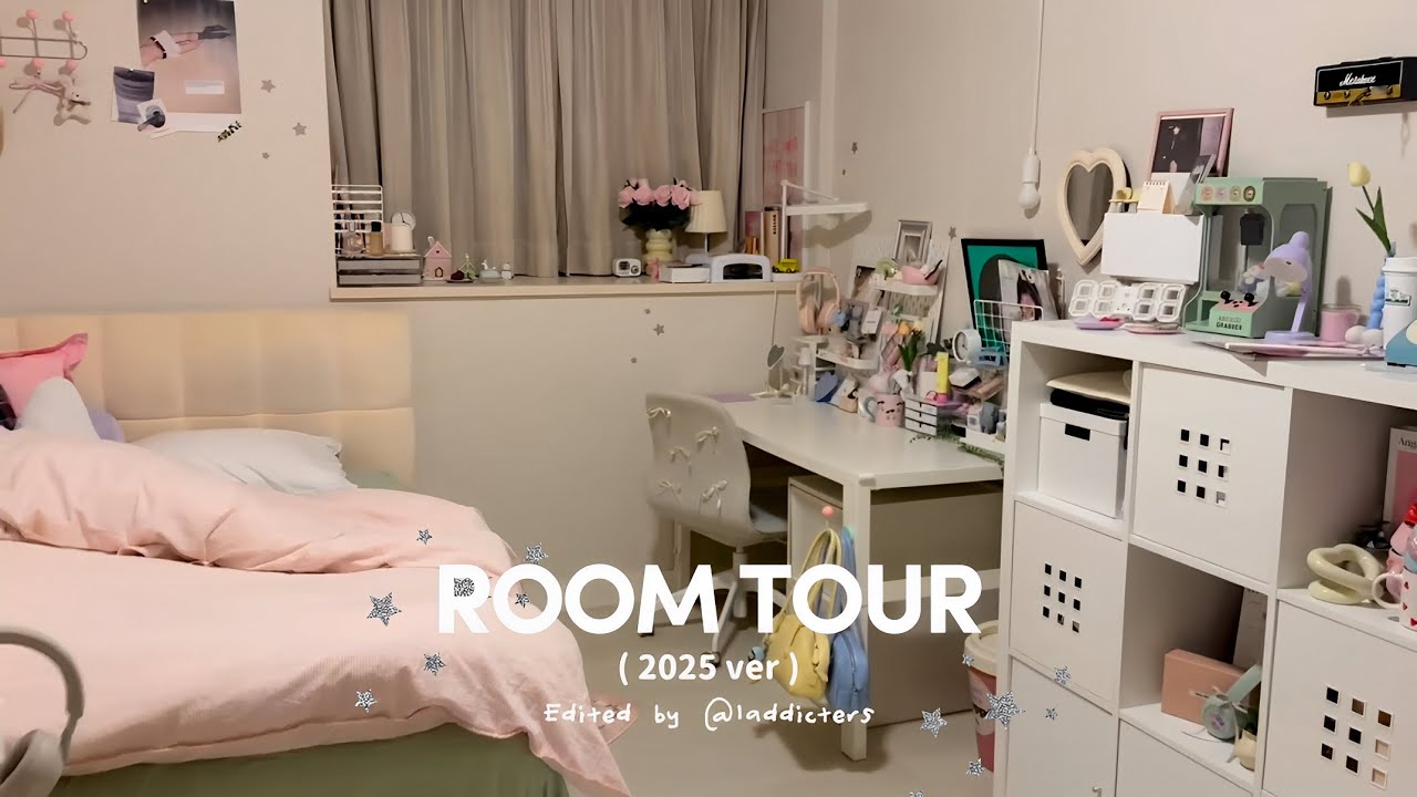 【Room tour】 6畳 実家暮らし大学生のお部屋紹介🏠🎀 japanese room tour | IKEA,SHEIN,TEMU
