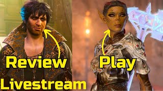 Gortash Review before playing - Baldur's Gate 3 Livestream Patch 9 Early Access
