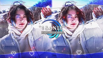 1&ONLY ALIGHT MOTION PRESET• JUNGKOOK EDIT• 