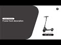KickScooter E3 Series   Frame front decoration