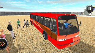 Uphill Mountain Bus Driving Simulator 3D Game - Android Gameplay 2022 screenshot 3