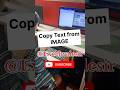Copy text from image 🔥 Microsoft PowerToys #excelwalesir #exceltricks #ytshorts #tutorial #training