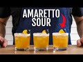 Amaretto sour cocktail recipe comparison