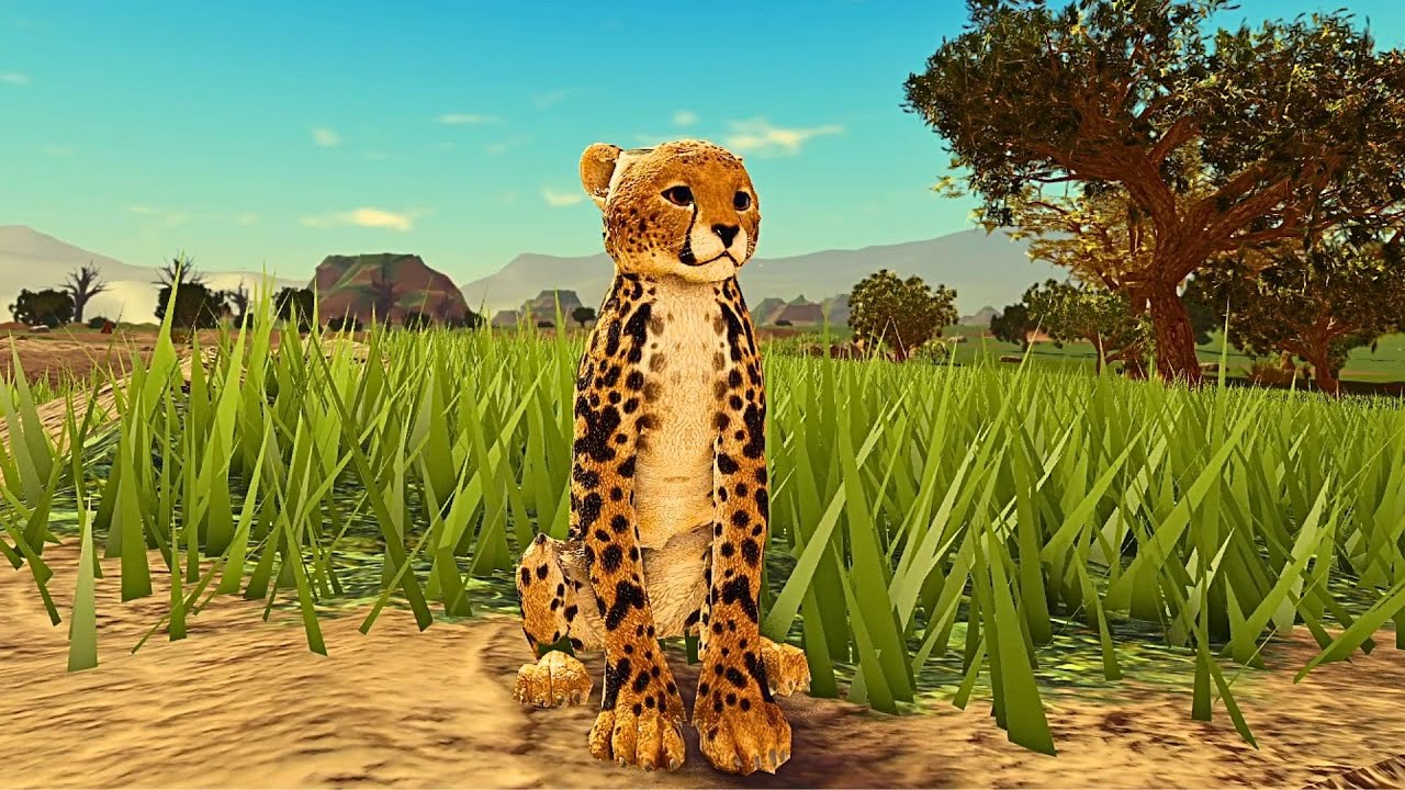 Can a Baby Cheetah Survive the Wild in Roblox Savannah Life?