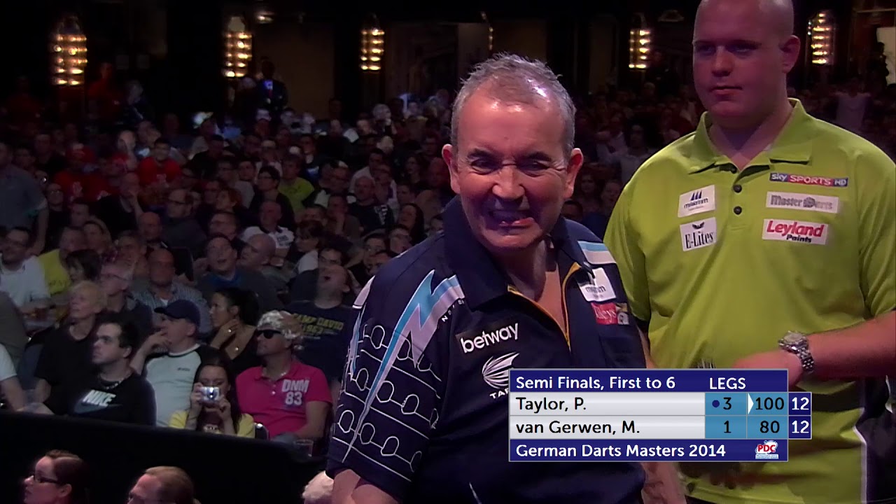Phil Taylor vs. Michael van Gerwen European Tour Throwback 2014 German Darts Masters Final