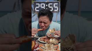 WE ALMOST FAINTED Trying To Finish This Zambales Seafood Spread 🥵🦀#food #streetfood #foodie #mukbang