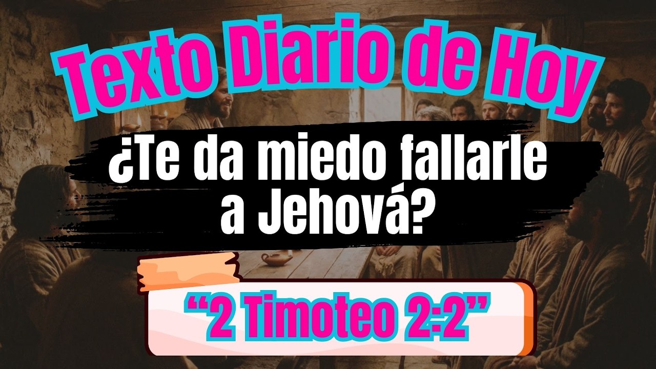 TEXTO DIARIO DE HOY | ¡El plan de Jehová te impactará! 📉 | Domingo 18 de Enero 2026 👈 JW.ORG