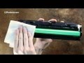 How to clean a toner drum