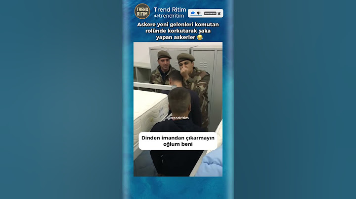 Askere Yeni Gelenleri Komutan Kılığında Şaka Yapıyorlar 🤣😆