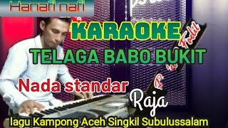 Karaoke.telaga babo bukit.nada standar.lagu Kampong.Aceh Singkil.raja