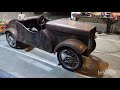 Electric vintage car