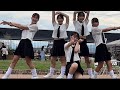横 チアダンスRAINBOW鳥取 ③ ベノム / かいりきベア 230902 鳥取まちなかビアフェスタ / OYOU