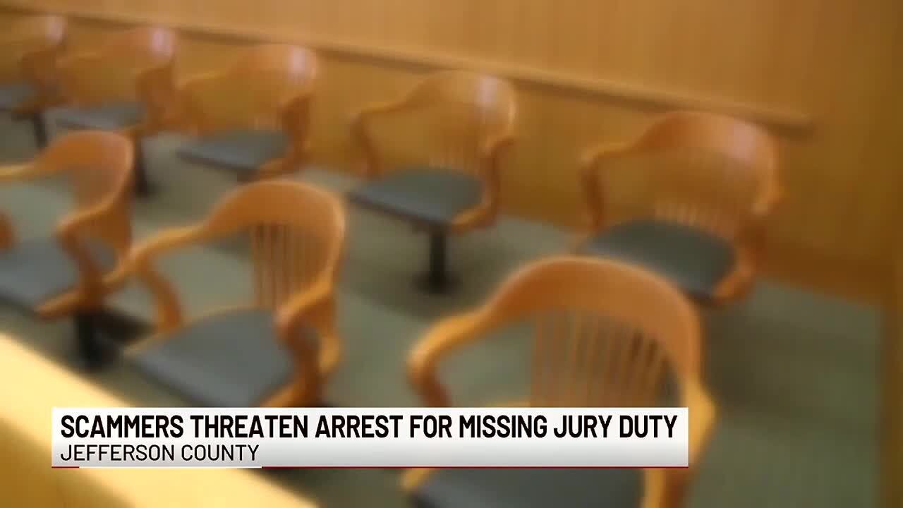 Scammers threaten arrest for missing jury duty - YouTube