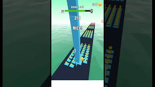Stack Colors! Level 20 Gameplay Walkthrough Android #Shorts