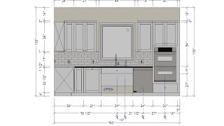 Creating a Floor Plan and Main Wall Elevation for the NKBA CKBD Exam