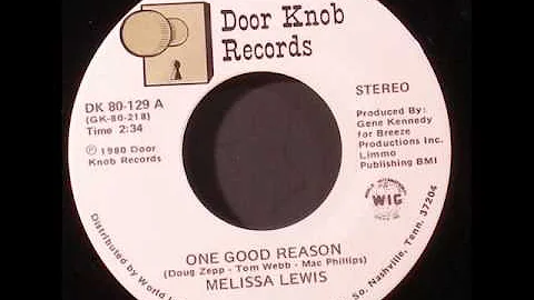 Melissa Lewis "One Good Reason"