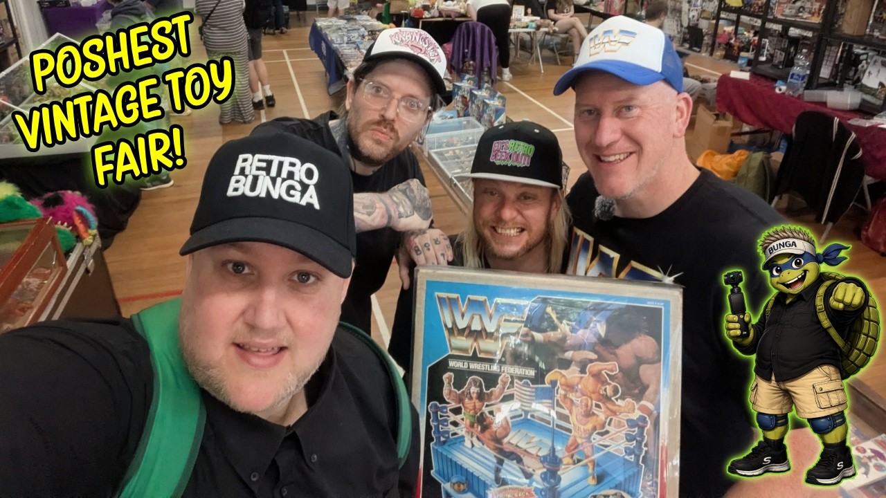 REIGATE TOY FAIR VLOG! Vintage Toy & Nostalgia Hunting