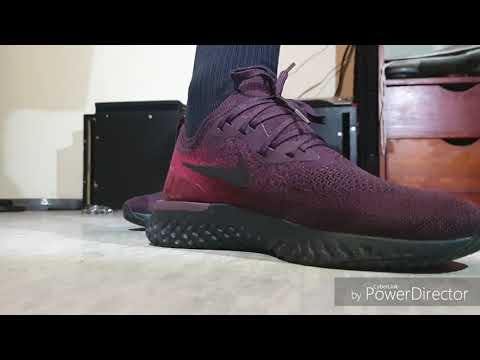 nike epic react flyknit 2 burgundy